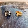 Adjustable Minimalist Open Gold Plated Stainless Steel Cuff Ring for Man and Women Dylam Jewelry