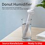 Adjustable Travel Donut Electric Usb Mini Ultrasonic Diffuser Air Humidifier