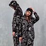 Adult Onesie Pajama Hooded Onesie All over Print Hoodie Pajamas