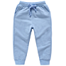 Agradecido Toddler Pull on Jogger Knit Drawstring Elastic Waistband Pants Kids 100% Cotton Joggers