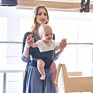 All -In-1 with Nursing Baby Sling for Newborn and Toddl, Comfortable Baby Carriers Strap, Baby Safety Cupboard Strap
