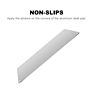 Aluminum Alloy Silver Office Large Mouse Pad Smooth Soft Easy Clean