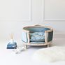 Ambaby Pet Dog Premium Bed Orthopedic Ultra Plush Sofa-Style Couch Pet Bed with Cute Design for Dogs Cats