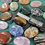 Crystal Palm Stones