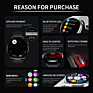 Amoled Smartwatch 1.35'' 420*420 Voice Call Play Music Hr Bp Health Weekly 3D Dynamic Dial Button Function Setting Watch Vhw66