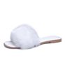Anmai Stylish Slides House Flat Furry Slippers Women Casual Slippers for Women