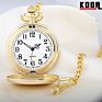 Antique Silver Japan Movt Quartz Pocket Watch