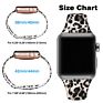 Apple Watch Band by Silicone Fadeless Printing Floral Leopard Watch Band