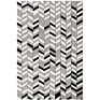 Area Rug Geometric Trellis Rugs Diamond Black White and Modern Carpet Runner Rug