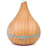 Aromatherapy Machine 400Ml with Bamboo Grain with 7Led Night Light Support with Essential Oil Design Humidifier