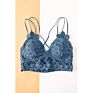 Arravials Women Crochet Tank Camisole Lace Vest Blouse Bralette Bra Crop Top