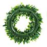 Artificial Boxwood Wreath Mini Green Wreath and Garland for Home Party Decoration