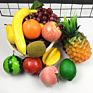 Artificial Lifelike Simulation Apple Banana Lemon Pear Fake Fruit Toy Home Christmas Party Decoration