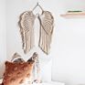 Artilady Bohemian Handmade Macrame Woven Wall Hanging Angel Wings Dream Catcher Tapestry Hogar Room Nursery Decor Gift