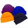 Autumn and Men's and Women's Hip-Hop Hats Solid Color Wild Knitted Hats Warm Hat