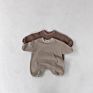 Autumn Baby Rompers Long Sleeve Jumpsuit Baby Pocket Casual Crawler Baby Sweatshirt Romper