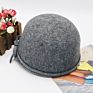 Autumn Parent Child Lady Kid Toddler Girl Boy Equestrian Hat Horseman Rider Baseball Cap Wool Felt Hat