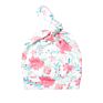 Babies Hat Organic Cotton Printing Newborn Beanie Top Knot Hats for Baby Boy Girl Cap