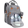 Baby Changing Bag Backpack Nappy Changing Back Pack Diaper Bags with Changing Mat & Pacifier Holder for Mom & Dad