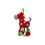 Baby Cute Soft Rattle Toy Teether Soft Plush Ring Rattle Toy for Baby 0-24 Months