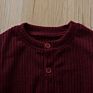 Baby Girls Autumn Sweater Coat Fall Color Burgundy Black Grey Pink Long Sleeve Soft Cotton Tops Sweater Jacket