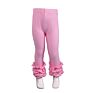 Baby Girls Boutique Stock Rts Ruffle Pants Solid Color Icing Leggings Kids Infant Long Ruffle Casual Pants
