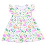 Baby Girls Clothes for Floral Printed Boutique Outfits Yiwu Qiqi Kids Dress Sets Ruffles Toddler Short