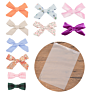 Baby Headbands Floral Printing Toddler Skinny Nylon Hairband Headband Bow Girls Traceless Hair Accessories Newborn Head Band