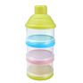 Baby Three Grid Milk Powder Bottle Feeding Box Formula Dispenser Food Container Toddler Food Storage Box for Kids