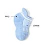 Baby Toddler Grip Ankle Socks 6 Pairs Non Slip/Skid Covered Combed Cotton Socks