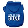 Bad to the Bone Dog Pet Hoodies