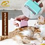 Baoli Mascotas Cepillo 2 in 1 Pet Silicon Removing Brush Grooming Deshedding and Dematting Tool Pet Dog Comb Brush