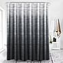 Bathroom Shower Curtain Liner Customized Style Stripes Modern Packaging Colorful Hotel Feature Eco Material Size