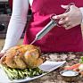 Bbq Injector Injection Syringe 60 Ml Stainless Steel Marinade Meat Turkey Injector