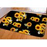 Beautiful Sunflower Doormat Comfortable Soft Flannel Surface Door Mat Rug Drop Shipping anti Slip Bathroom Mat