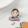 Beauty Enamel Pin Dissent Brooches Clothes Label Backpack Pins Badge Enamel Pin Hard