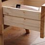 Bedroom Furniture Wooden Bedside Table Modern Solid Wood Nightstand Ash Wood Bedside Cabinet