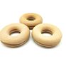 Beech Walnut Wooden Donut Seal Pour Food Storage Bag Clip Snack Sealing Clip