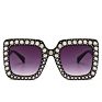 Big Diamond Sun Glasses Square Colored Shades Women Oversized Sunglasses Retro Top Crystal Trend Rhinestone