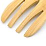 Biumart Eco-Friendly Salad Hands Bamboo Slad Server Set Simple Salad Tools Hand Sever Set