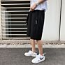 Blank Jogger Loose Mens Track Tracksuit Pants Mens Sweater Cotton Casual Swear Sports Half Pants