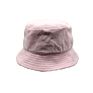 Blank Polyester Pink Terry Towel Fabric Breathable and Soft Foldable Lovely Bucket Hats