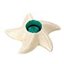 Blue Glazed Butterfly Shape Candle Holder Ceramic Candle Stick