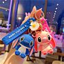 Blue Pink Color Cartoon Stitch Key Ring Cute Doll Car Bag Pendant Couple Keychain Creative Lover Children Birthday Small Gifts