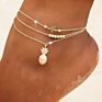 Bohemian Multi Layered Beads Ankle Bracelet for Women Leg Chain Africa Ankle Bracelet