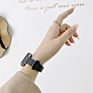 Boorui Luxury Leather 38Mm 42Mm Wristbands Correa for Apple Watch Women Sublimation Band for Iwatch Series