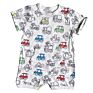 Born Cute Short Sleeve Cotton Infant Baby Boys Stock Lots Rompers