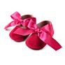 Bow Tie Lace Women's Shoes Velvet Smooth Dance Baby Princess Shoes