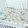 Breathable and Hypoallergenic Girls Crib Sheet Baby Sheet Fits Standard Size Crib