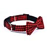 British Plaid Bow Tie Pet Bow Tie Collar Cat Dog Traction Pet Collars